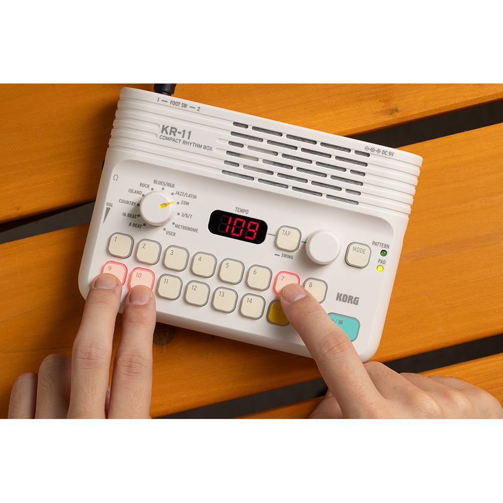 KORG KR-11 COMPACT RHYTHM BOX｜ミュージックランドKEY