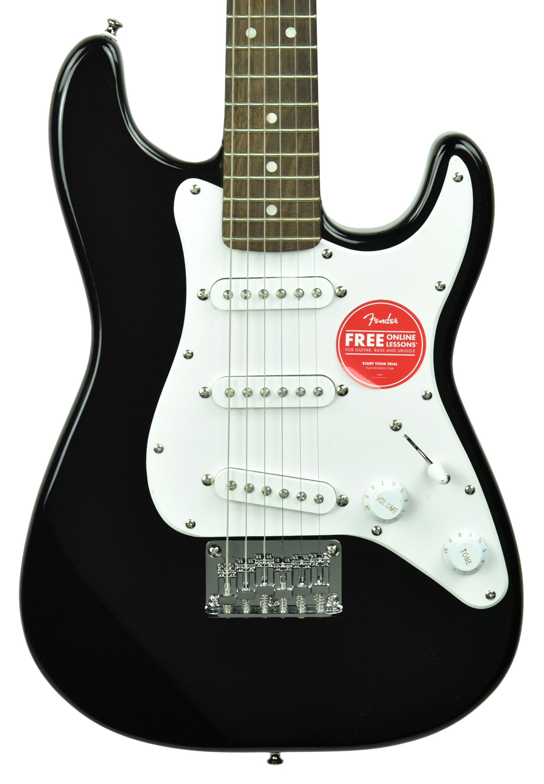 Squier Mini Stratocaster in Black ICSI24003182 | The Music Gallery