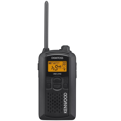 圧倒的な導入実績を誇る小電力トランシーバーUBZ-LP20/27R 軽量