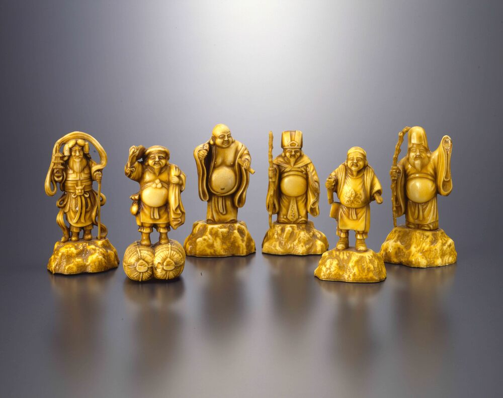 セルロイド製置物 七福神 毘沙門天 | ToMuCo - Tokyo Museum Collection