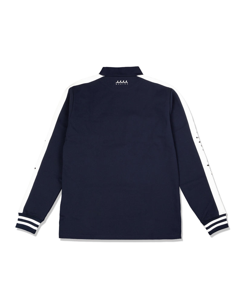 ウォームポンチ サイドライン モックネックシャツ [全3色] – muta