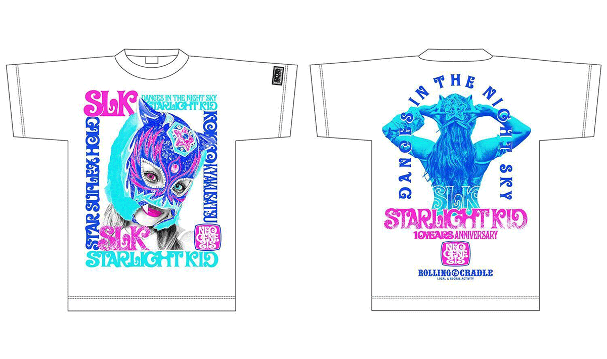 スターライト・キッド×ROLLING CRADLE コラボTシャツ（10th Anniv.Ver