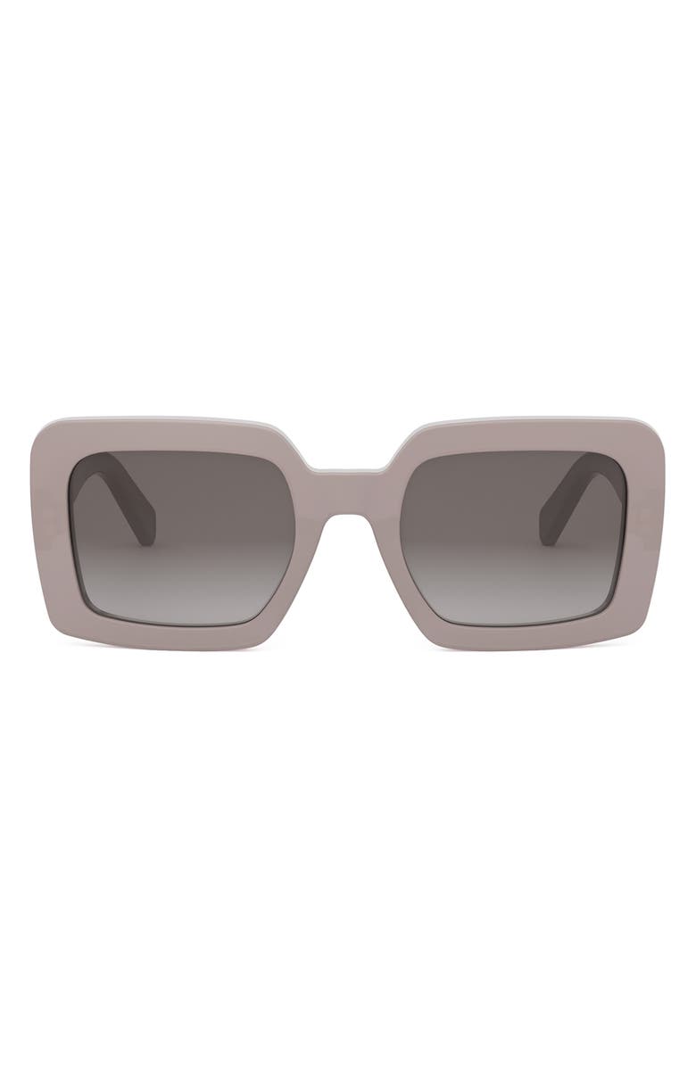 CELINE Triomphe 56mm Square Sunglasses | Nordstrom