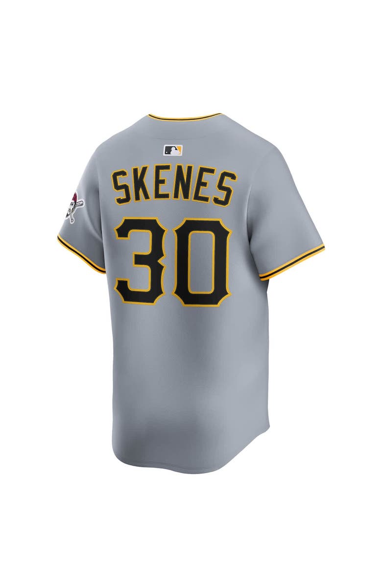 Nike Men's Nike Paul Skenes Gray Pittsburgh Pirates Road Limited