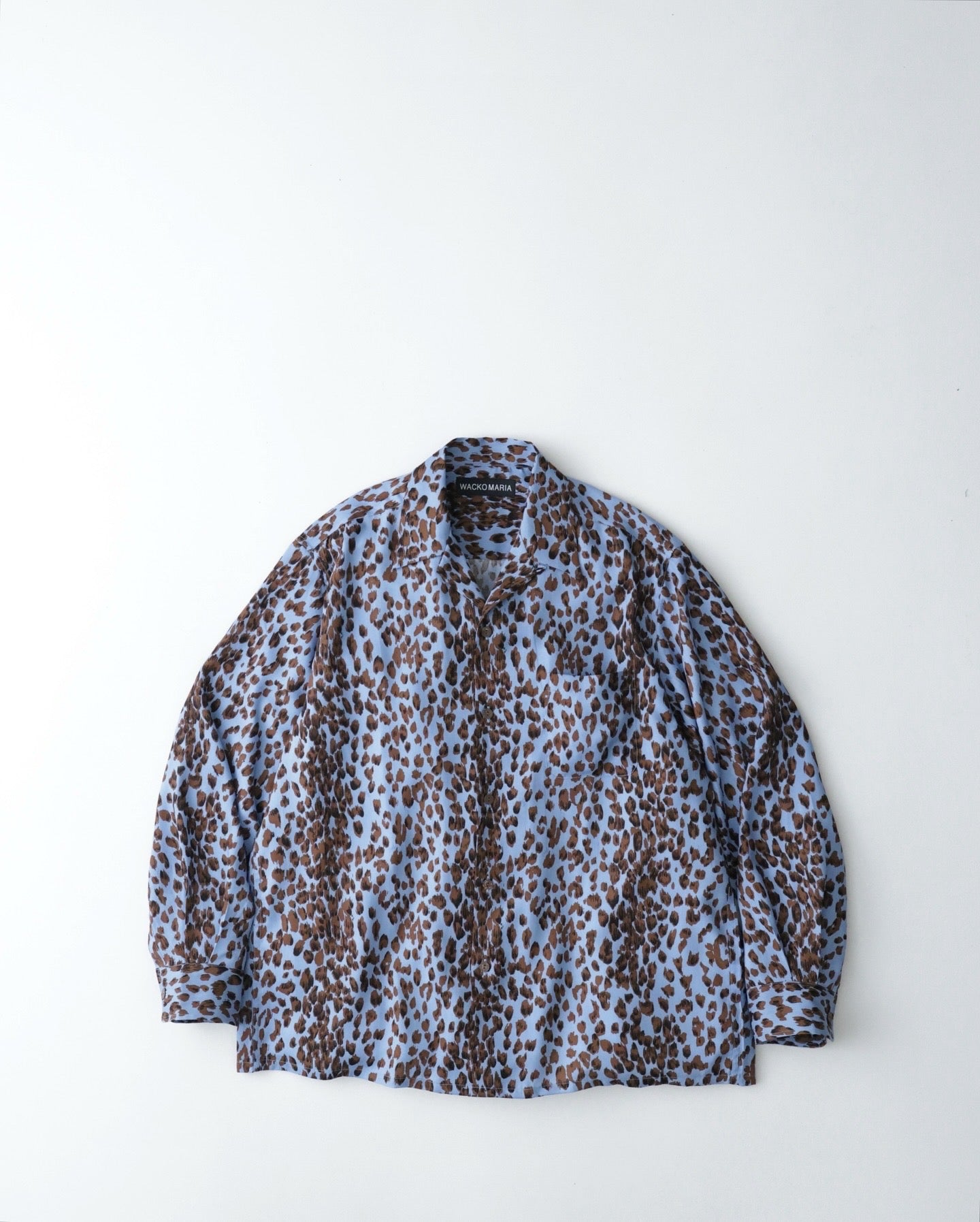 WACKO MARIA LEOPARD OPEN COLLAR SHIRT – NCNR ONLINE STORE
