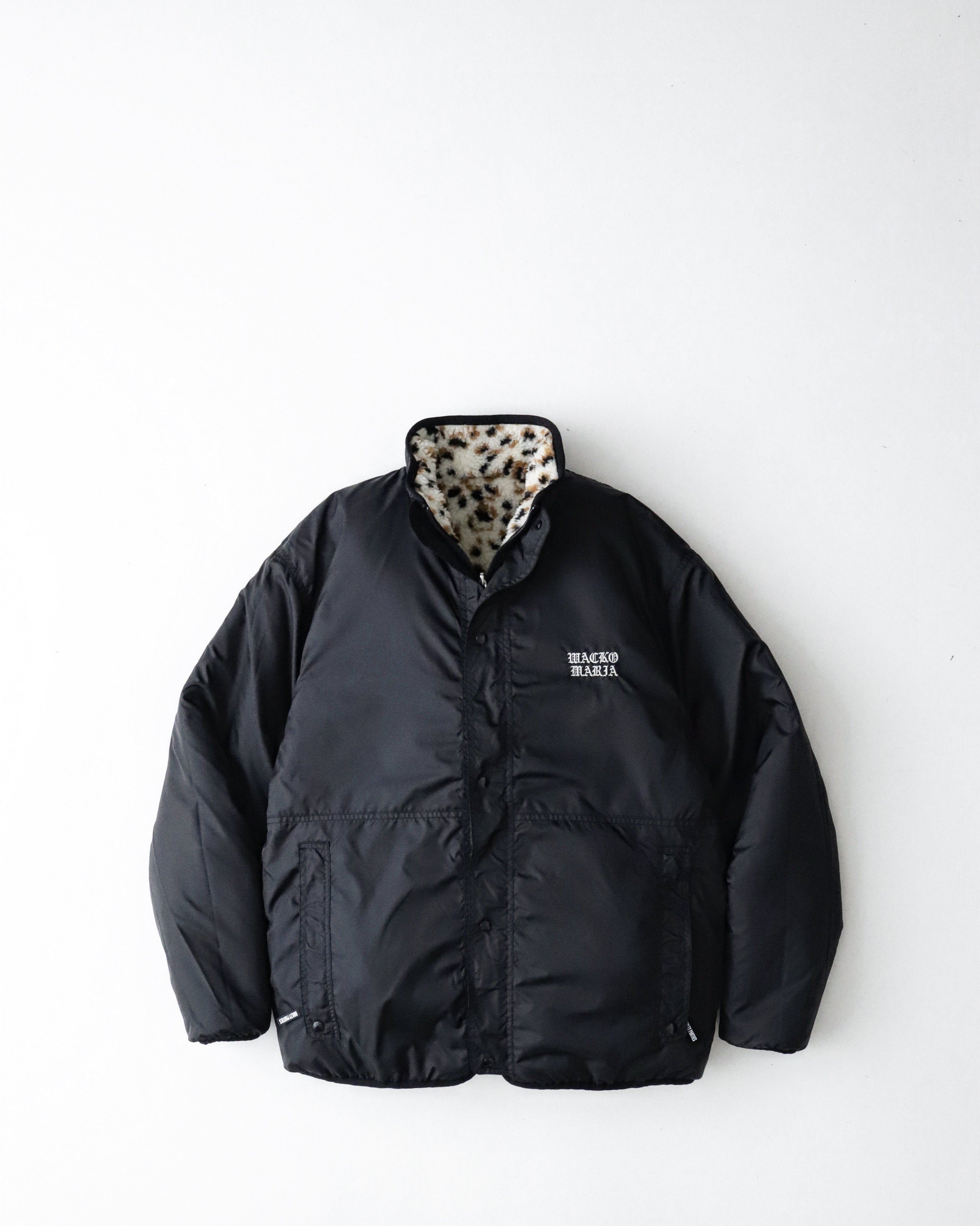 WACKO MARIA REVERSIBLE LEOPARD BOA FLEECE JACKET – NCNR ONLINE STORE