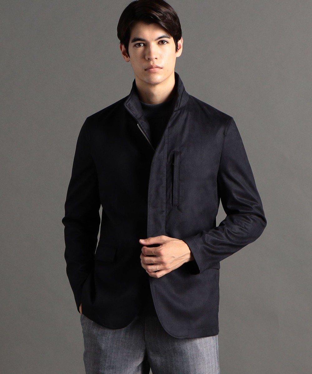 ex/tra】KOMASUEDE スタンドカラージャケット｜ジャケット/ブルゾン