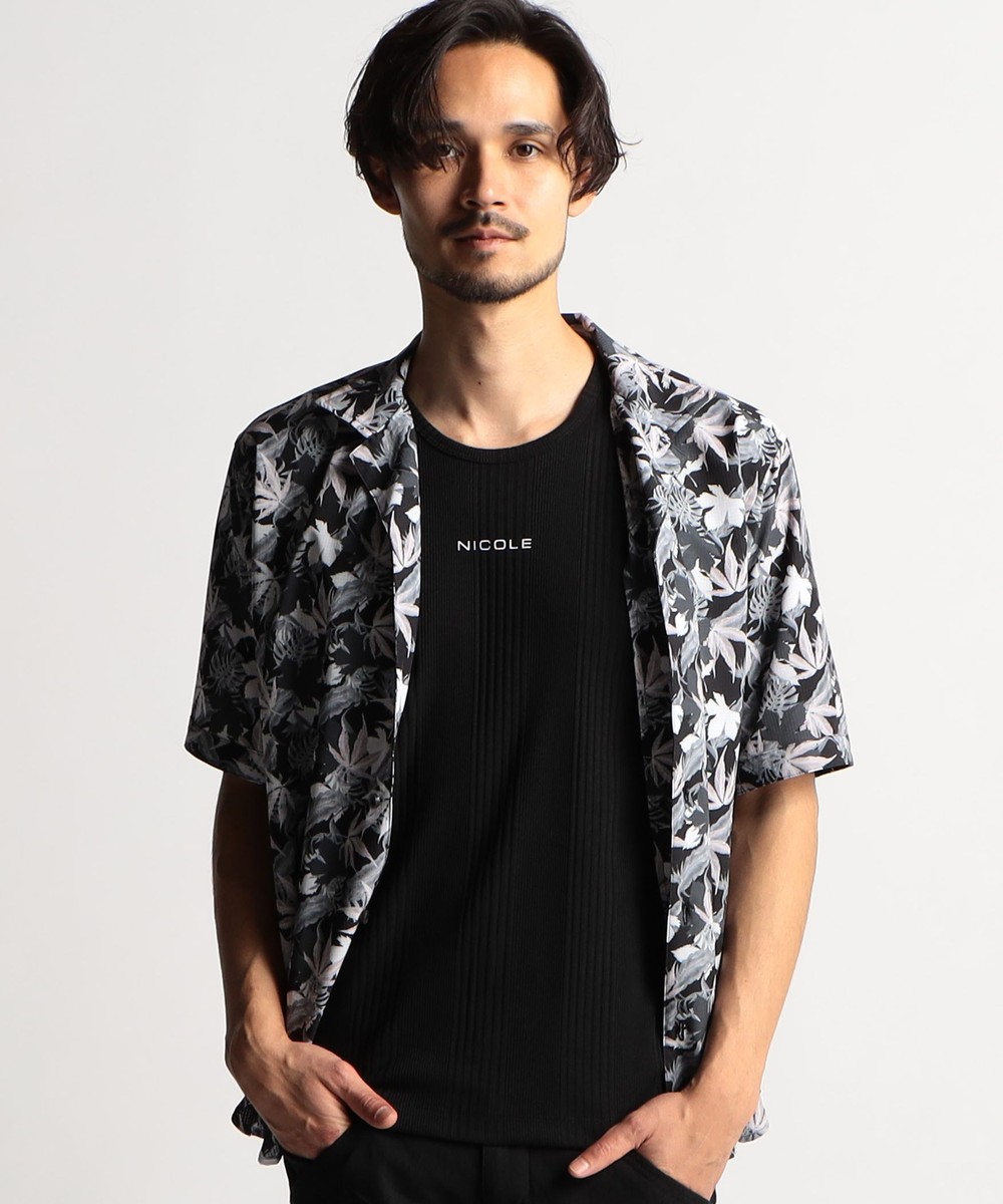 エアプレイドプリントシャツ｜シャツ/ブラウス｜ニコル公式通販サイト