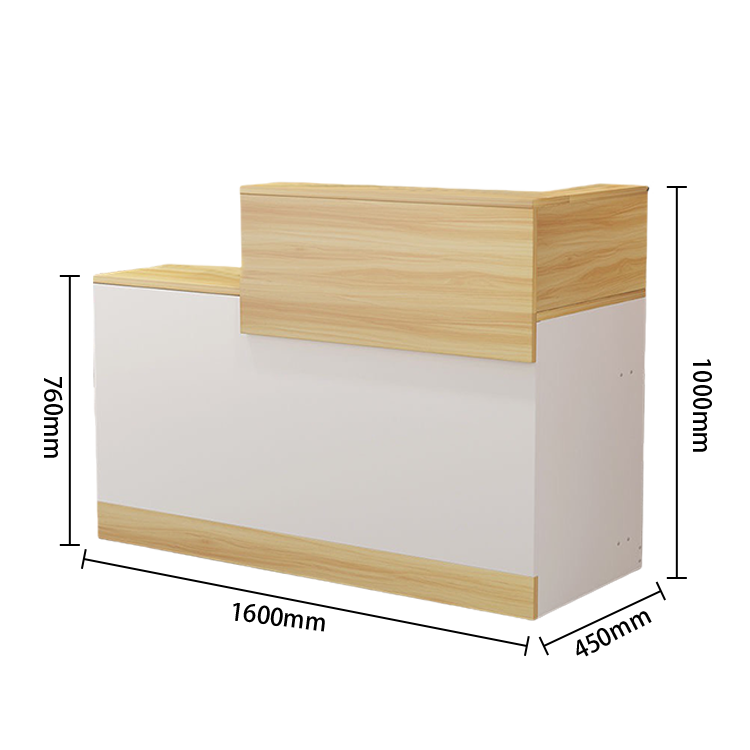 レジカウンター,受付カウンター,上部天板付き,オープン収納,下肢空間