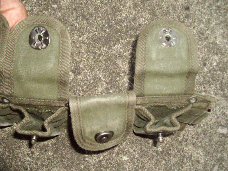 昭和自衛隊 初期装備 ～ 陸上自衛隊 M1小銃弾入れ (実物)│ナナシノミコト