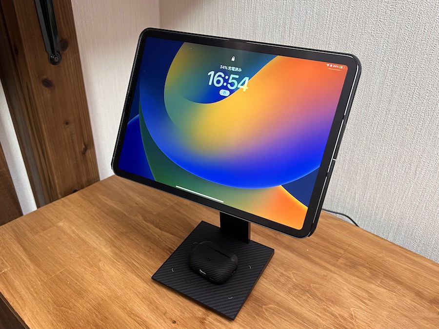 PITAKA MagEZ Charging Standレビュー。iPad Proのワイヤレス充電が