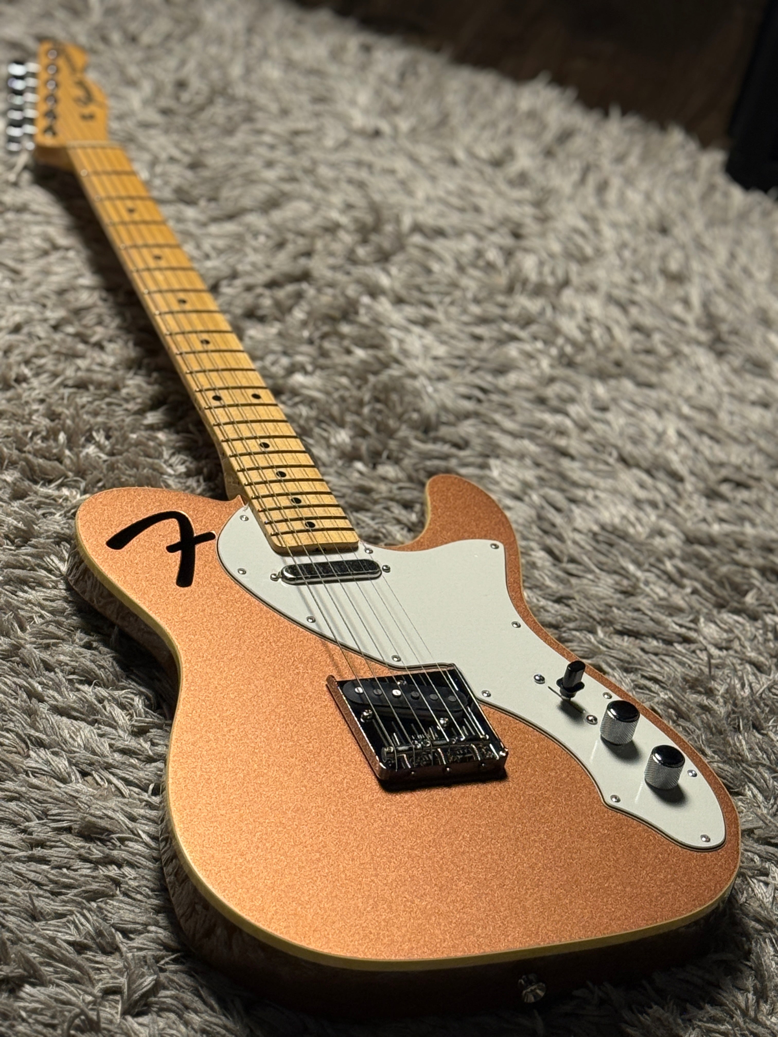 Fender Japan Limited Edition F Hole Telecaster Thinline with Maple