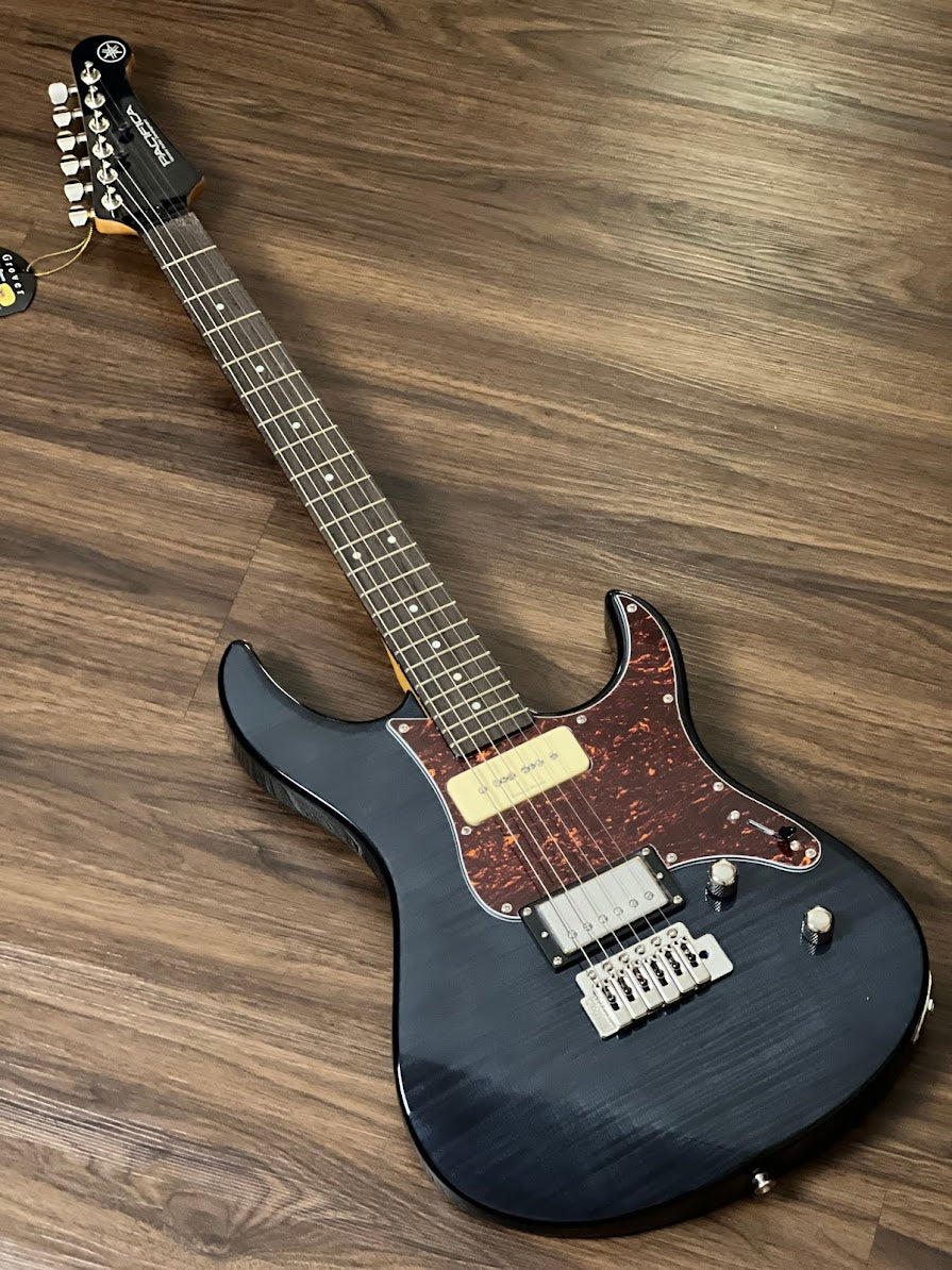 Yamaha PAC611VFM Pacifica in Trans Black – nafiriguitar.com