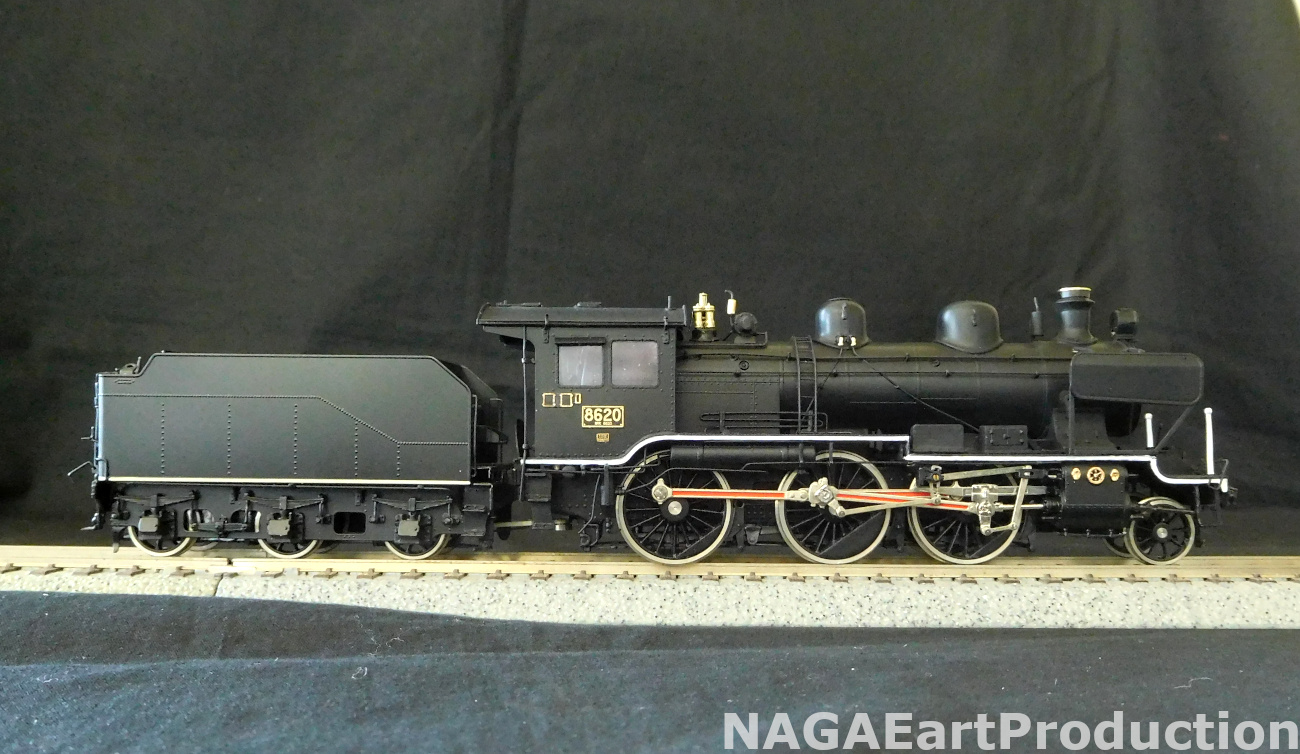 国鉄8620形蒸気機関車 – NAGAEアートプロダクション