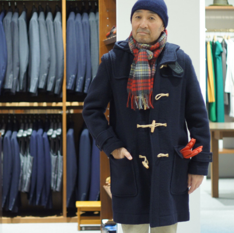 ラテンアイビーに着こなす大人のダッフルコート『HARNORD BROOK