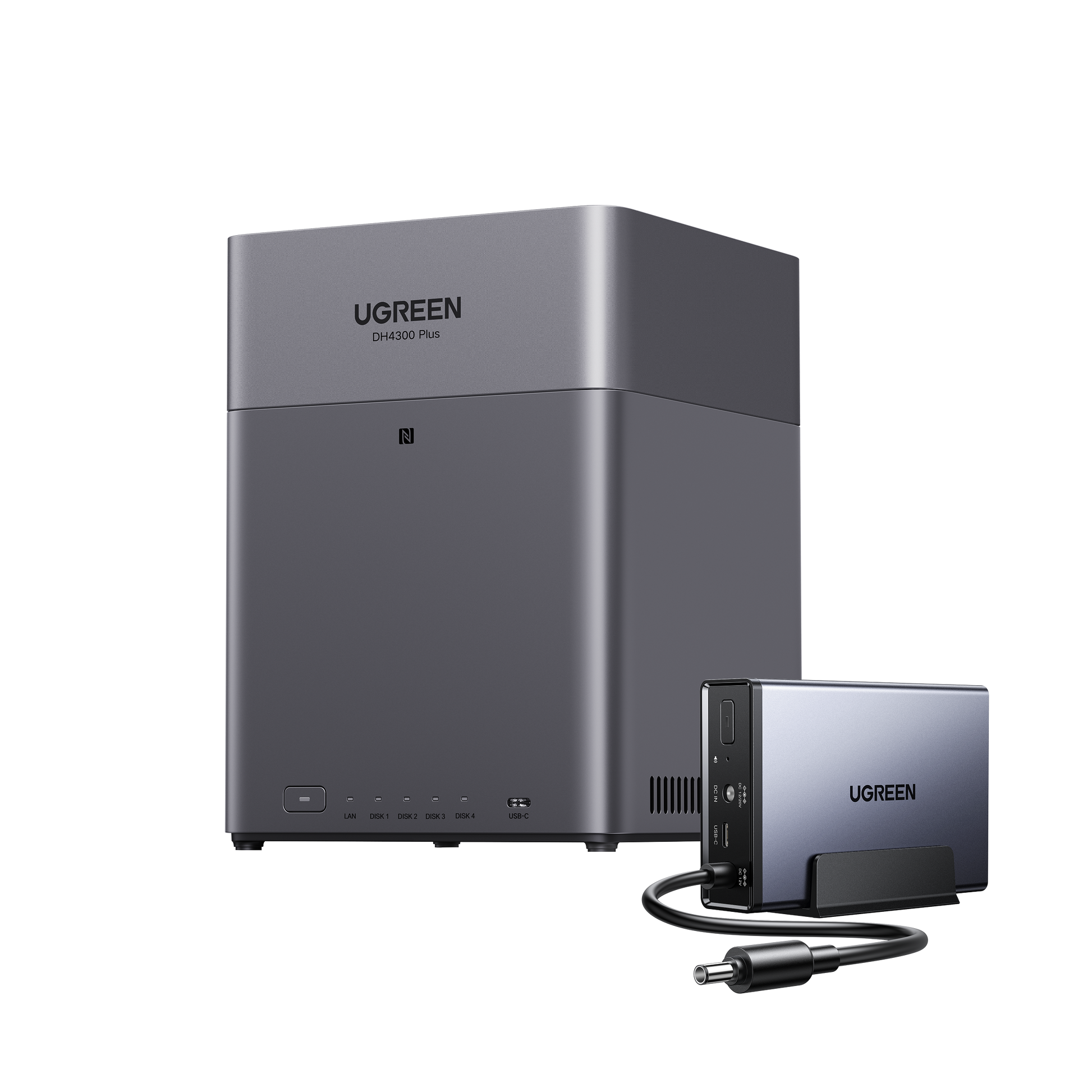 UGREEN DH4300 Plus NAS ストレージ 120TB – 家庭の思い出をAIで整理