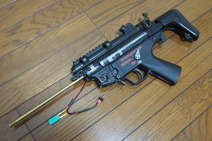 東京マルイ MP5】MP5-JモデルをMP5 SD6に変更してみました | なぜ