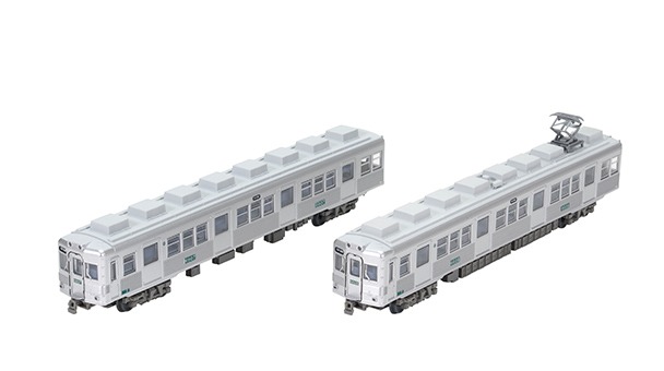 鉄コレ】南海電気鉄道6000系（なつかしのステンレス無塗装） 2両セット