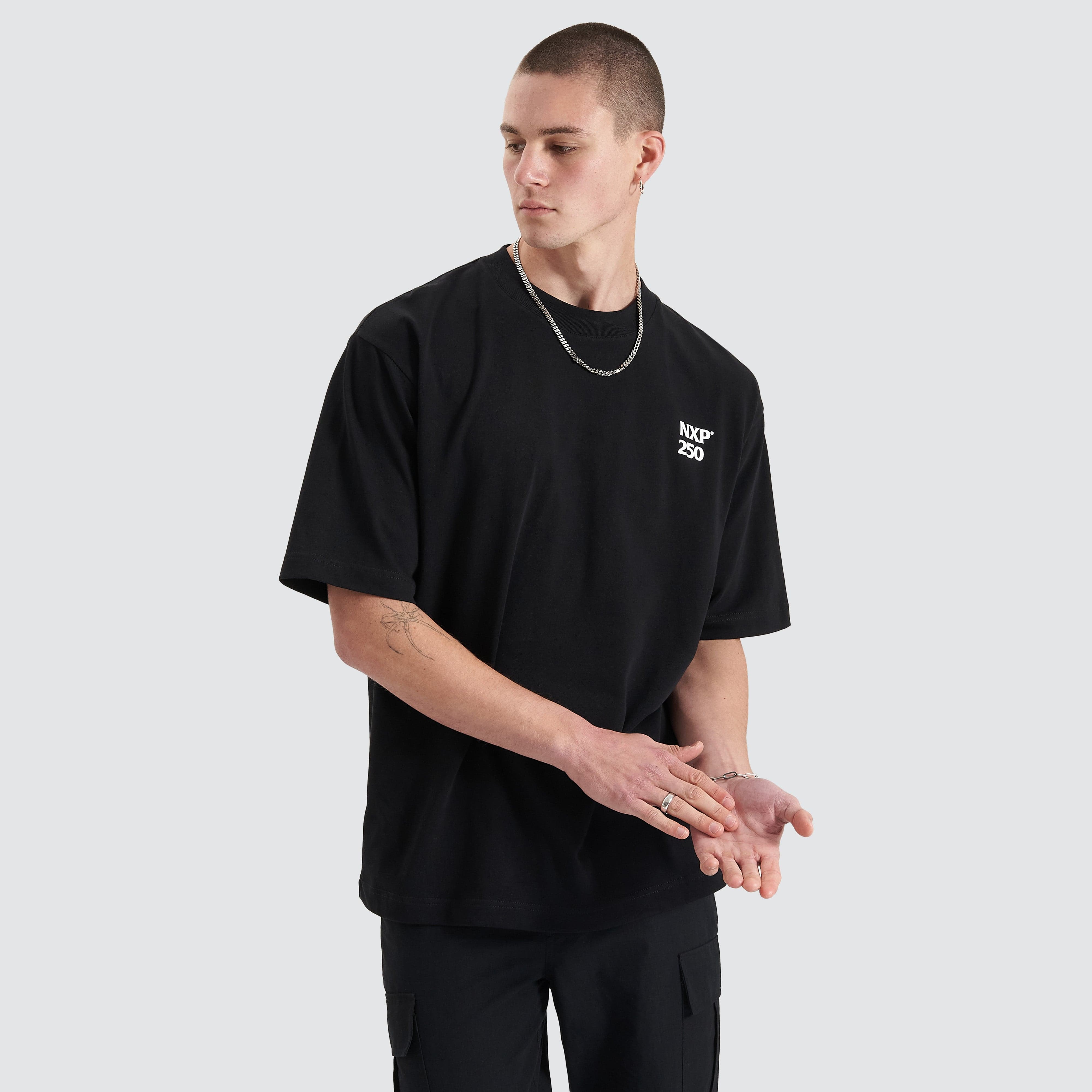 NXP Core Line Oversized Tee in Black - Nena and Pasadena | NXP