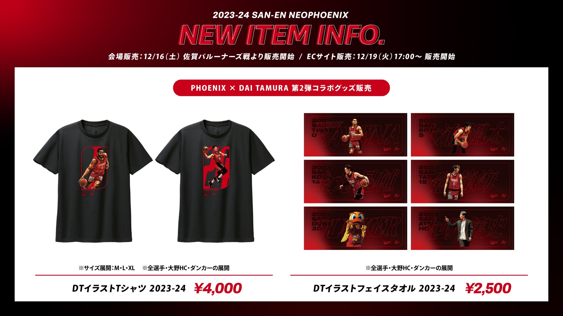 三遠ネオフェニックス 2023-24シーズン 第12節 12/16（土）、12/17（日