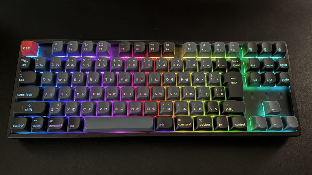 打鍵感にこだわる！Keychron K8 Pro RGB 茶軸をキーボード初心者が