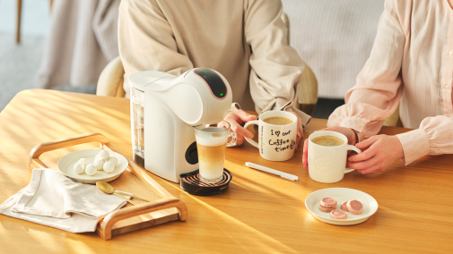 ジェニオ エス シェア クリームホワイト｜コーヒーメーカー