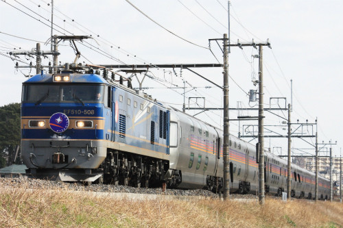 鉄道写真コレクション(154) 寝台特急「カシオペア」 - E26系客車を