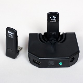 PCとディスプレイをワイヤレスUSBで接続する「ワイヤレスHDMIキット