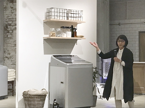 憧れちゃうカッコイイ洗濯機、縦型でも温水洗浄 - パナソニック | マイ