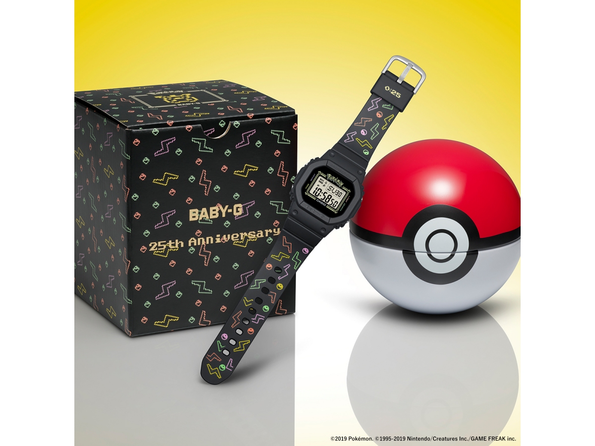 ピカチュウ × BABY-G - 90年代のポケモンを再現したコラボモデル
