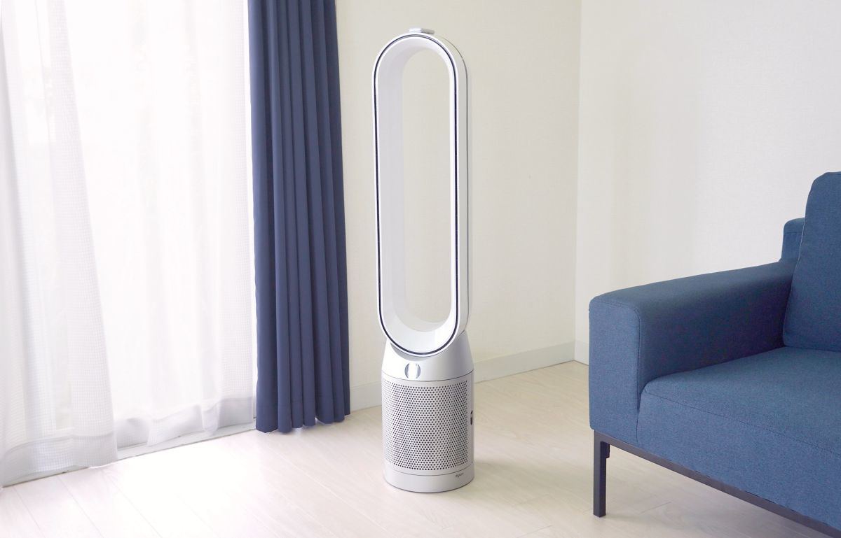 ダイソン「Dyson Purifier Cool」レビュー、音が静かに空気清浄能力も