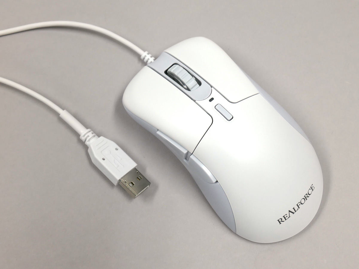 東プレの新マウス「REALFORCE RM1 Mouse」レビュー - ストッと押せる静