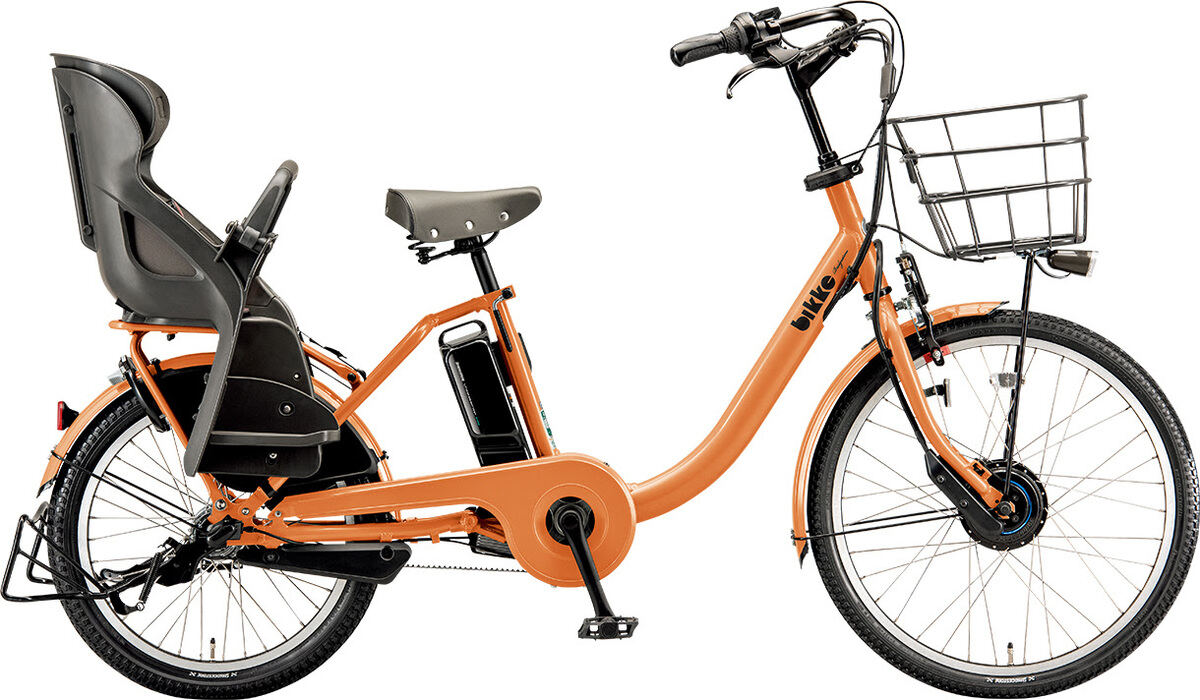 ブリヂストン、子ども乗せ電動アシスト自転車「bikke」の2024年モデル
