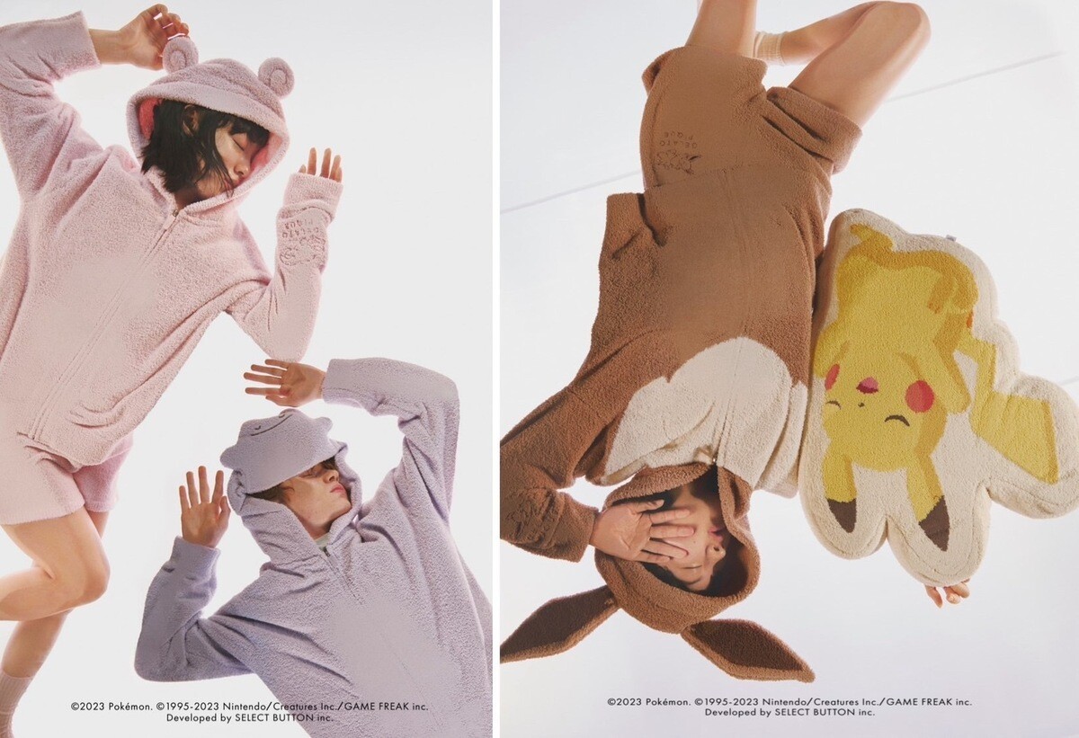 ポケモンスリープとジェラピケのコラボ第2弾! ヤドン・メタモン