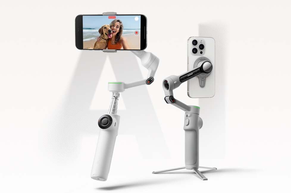 Insta360、スマホ用ジンバルの新版「Flow 2 Pro」 クレーン的な撮影も