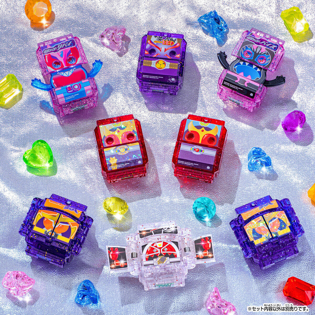 仮面ライダーガヴ』キラクリアのDXレジェンドライダーゴチゾウシリーズ