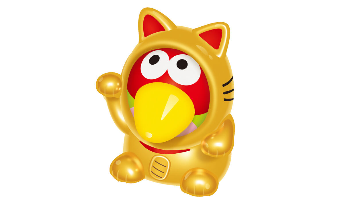 森永製菓「チョコボール」のおもちゃのカンヅメに「金のキョロメダル缶