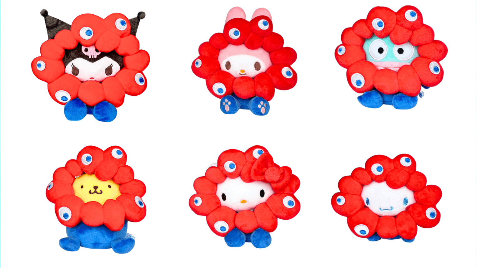 サンリオキャラクターズ ミャクミャクなりきりぬいぐるみ」が発売