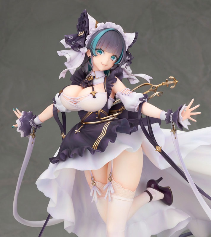 アズールレーン』より、チェシャーの1/7スケールフィギュアがあみあみ