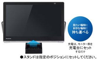 ポータブルテレビ「プライベート・ビエラ」UN-15LD11、UN-15L11／10L11