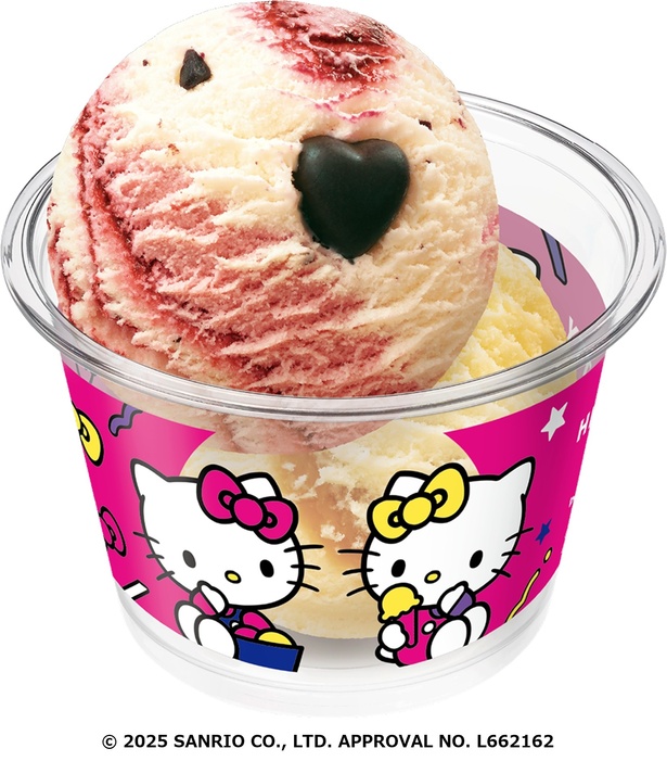 ハローキティの誕生日をお祝い！サーティワン アイスクリームに限定