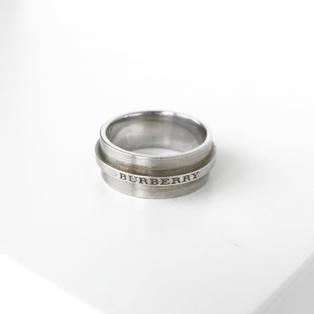 バーバリー シルバー925 リング 指輪 15号 | ブランド古着を扱う