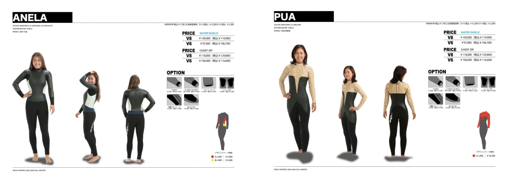 最新ウエットスーツ】秋冬 2023-2024 ROCKHOPPER／WAVE WARRIORS FALL