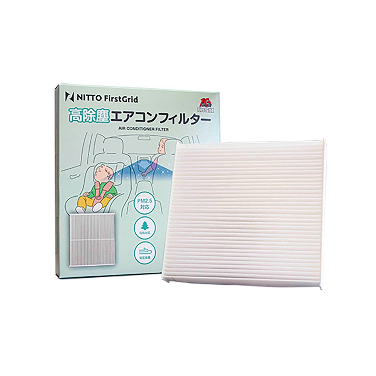 NITTO エアコンフィルター ファーストグリッド K-T03 トヨタ・レクサス