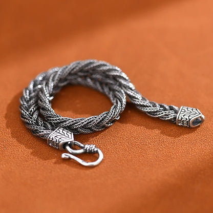 Inari Okami 925 Silver Foxtail Bracelet – Nihowa Japanese Jewelry