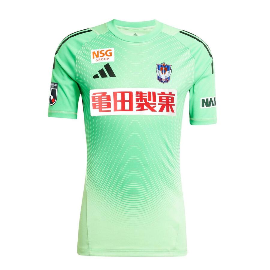 J1アルビレックス新潟］ファースト「黄緑」、セカンド「オレンジ