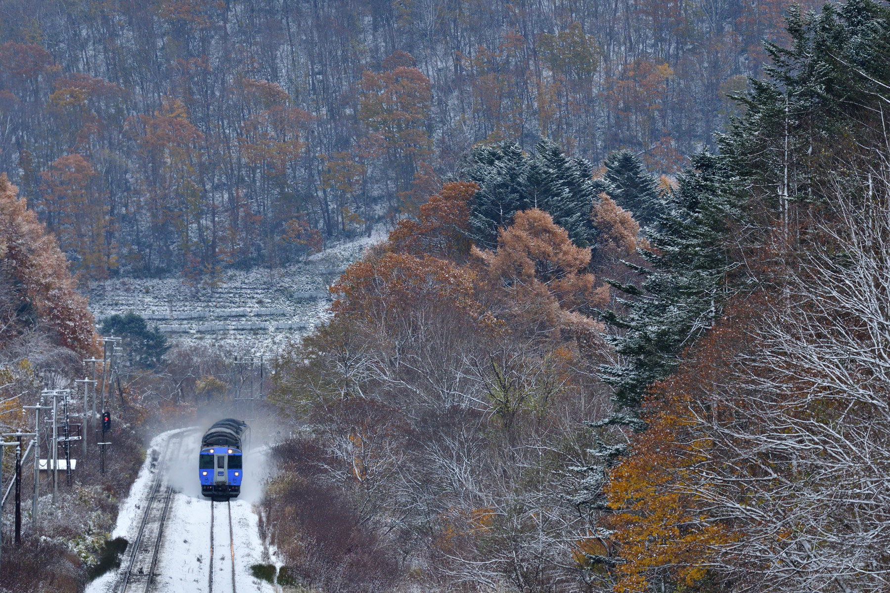 NIKKOR 200-500mm ”RAIL-SIDE STORY 助川康史”3rd STORY 列車のある風景