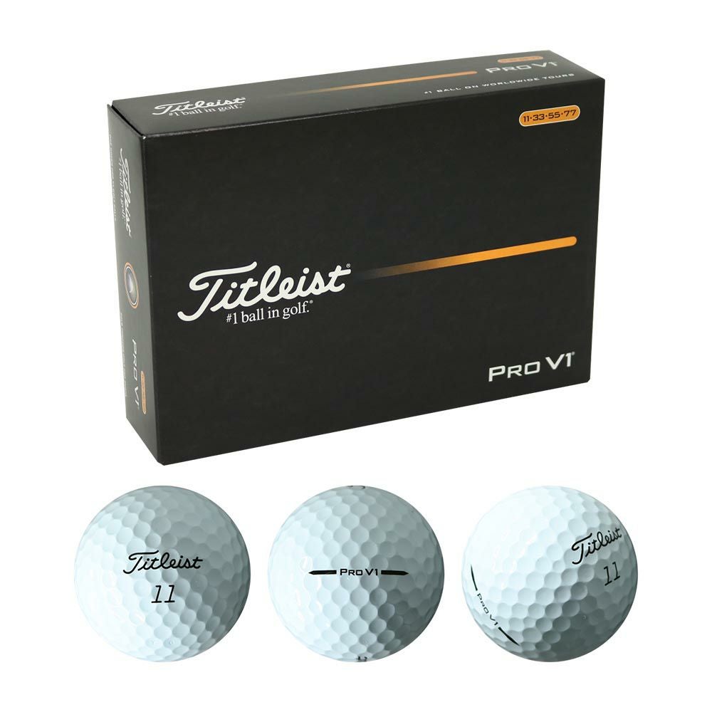 タイトリスト Titleist （オウンネームサービス）Pro V1 ボール （ロー