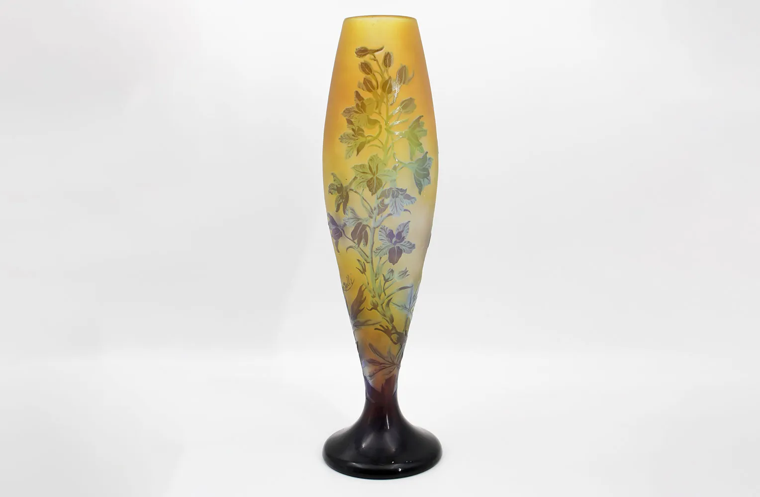 エミールガレ【花紋花瓶】買取実績｜日晃堂 買取実績