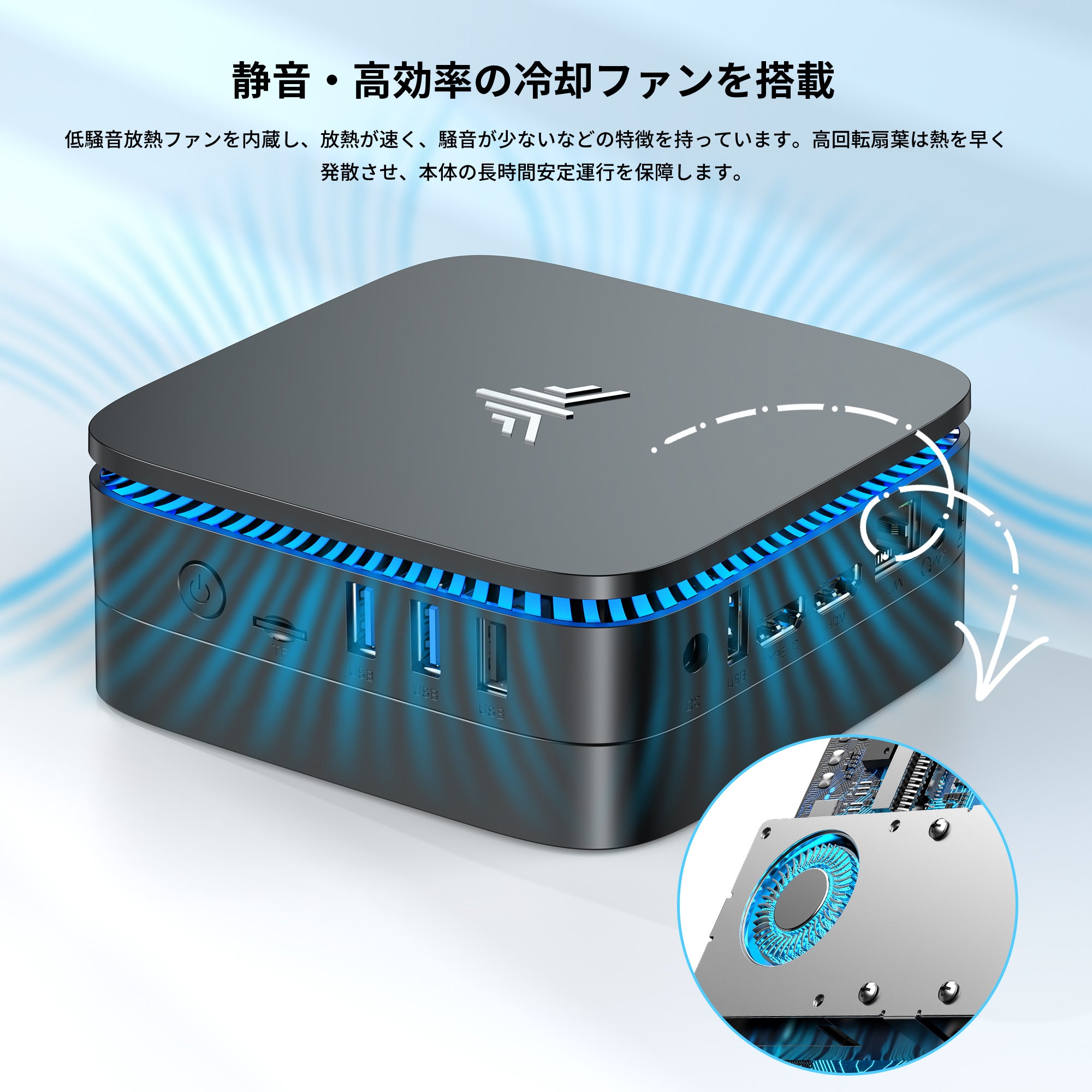 ミニPC 最新第12世代 Intel N95 – NiPoGi JP